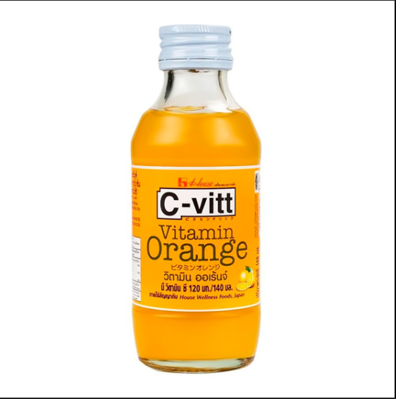 C-vitt วิตามิน รสส้ม 140 มล.