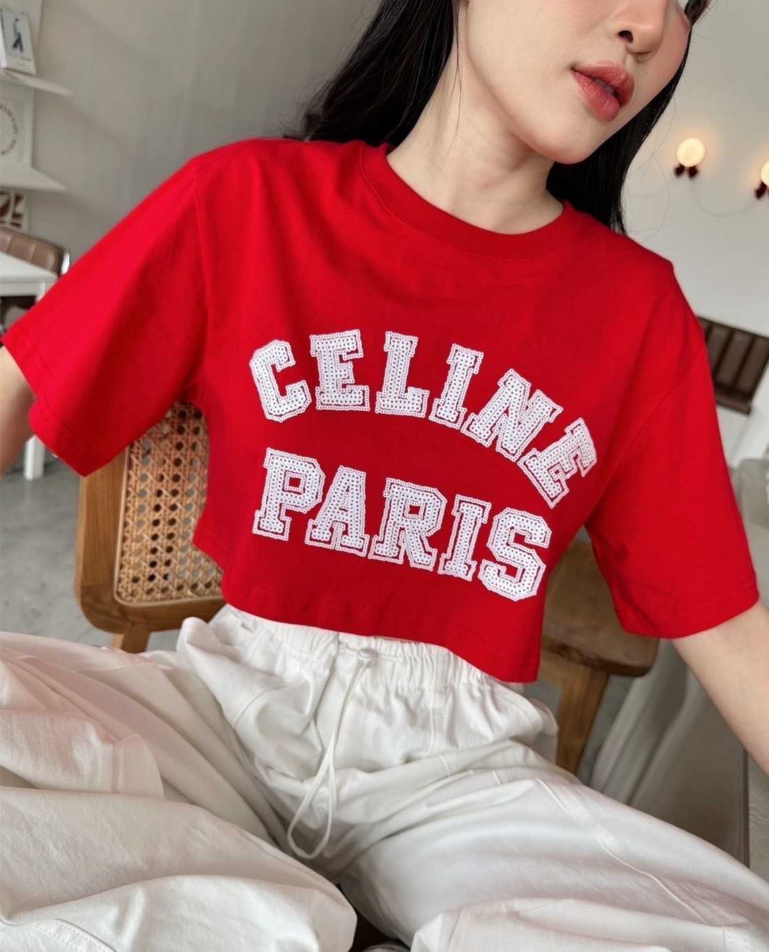 ( SALE ) CELINE CROP TOP 