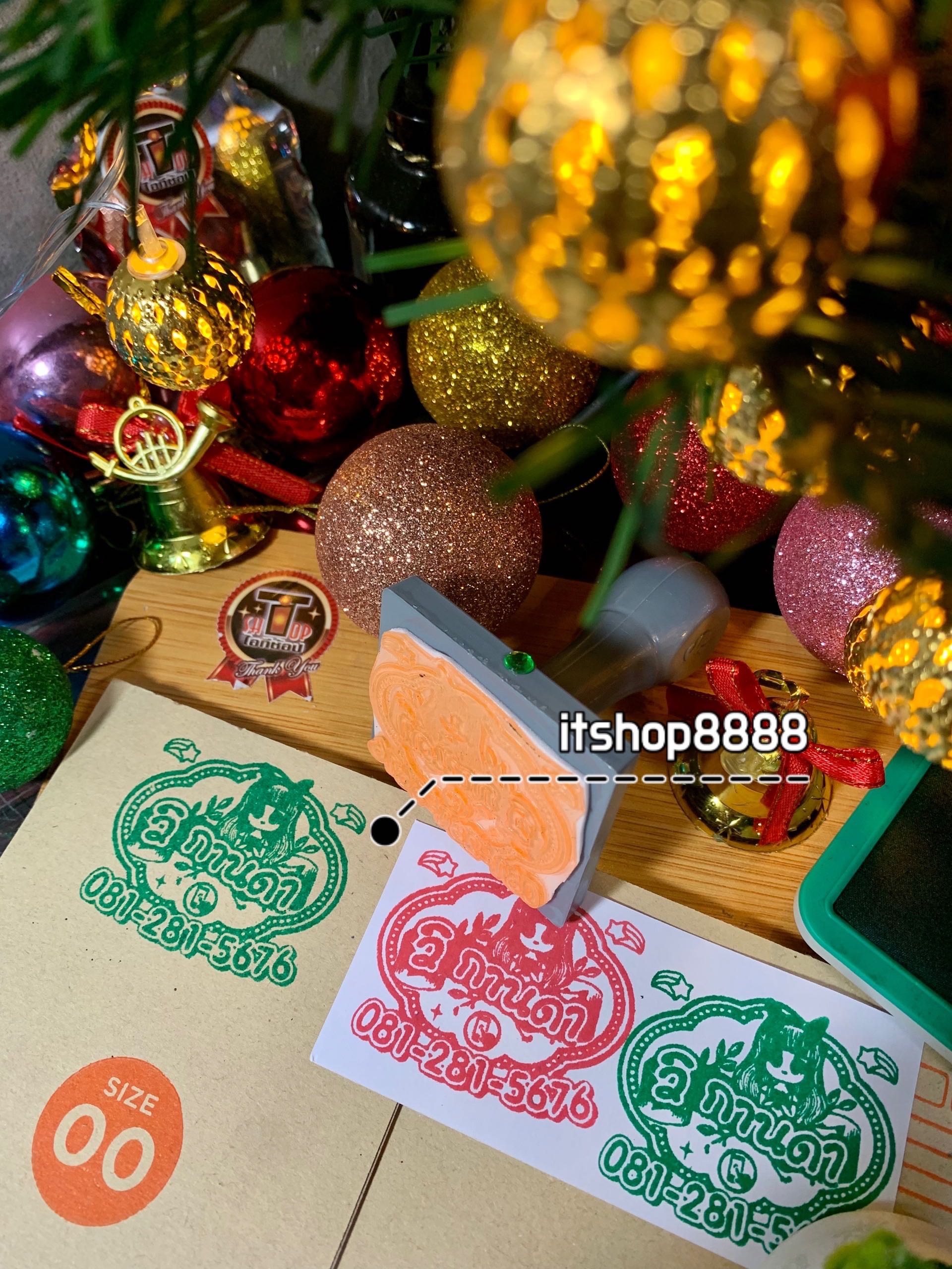 ตรายางธรรมดาเกรดAโพลีเมอสีส้มเน้นงบน้อยไม่คมชัดเท่าในตัวกันน้ำนะ4.5x5cmใส่ข้อความ3-4บรรทัด