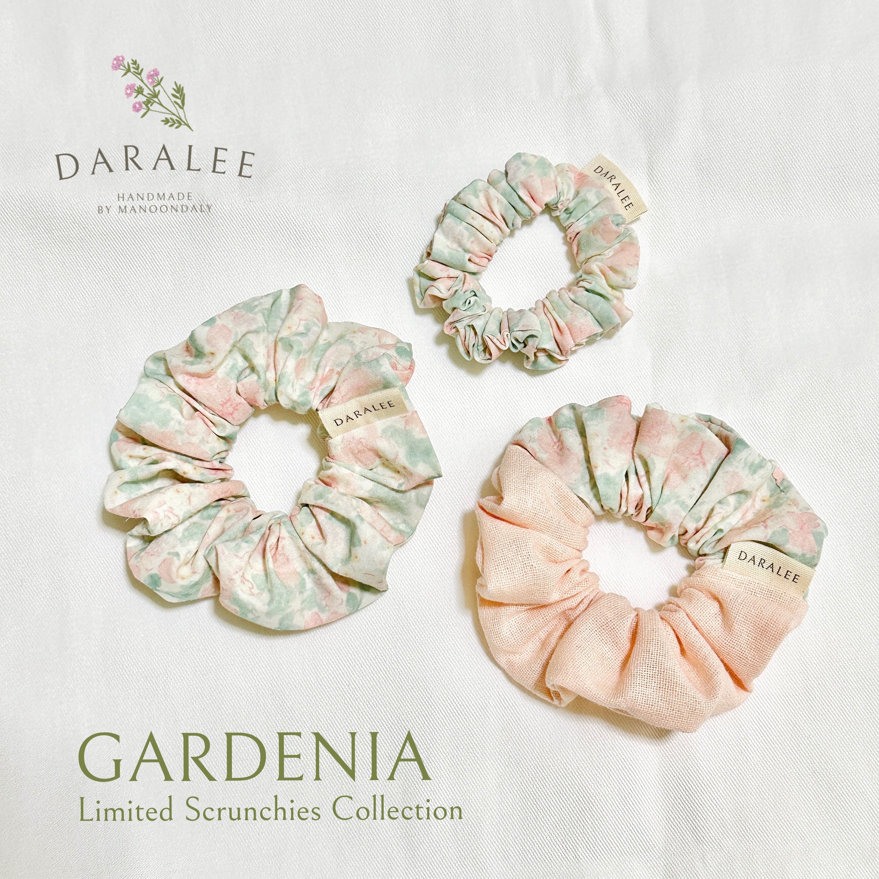 Gardenia Collection | Mini & Original & Two Tone Scrunchie