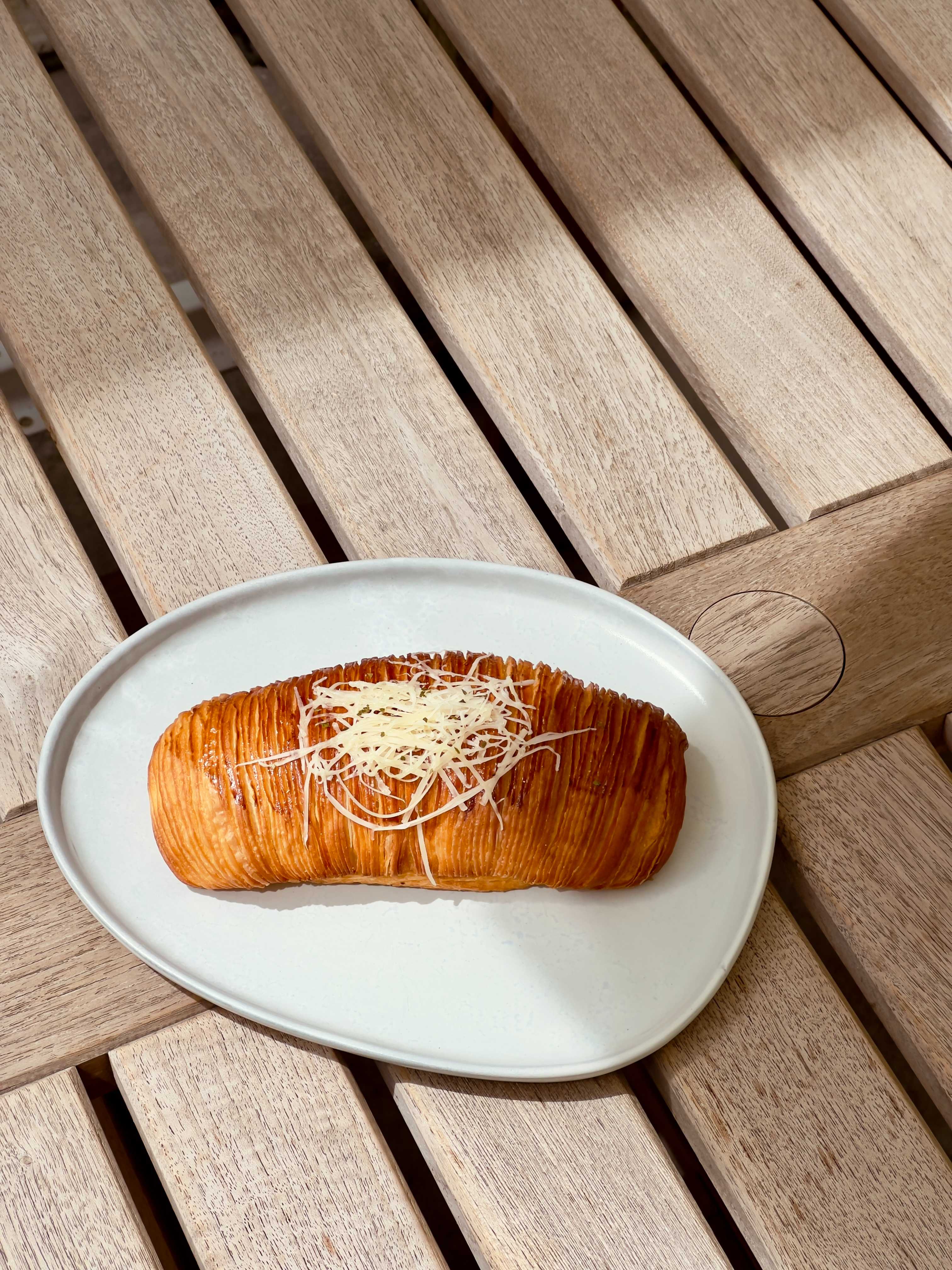 The Rocket Sausage croissant
