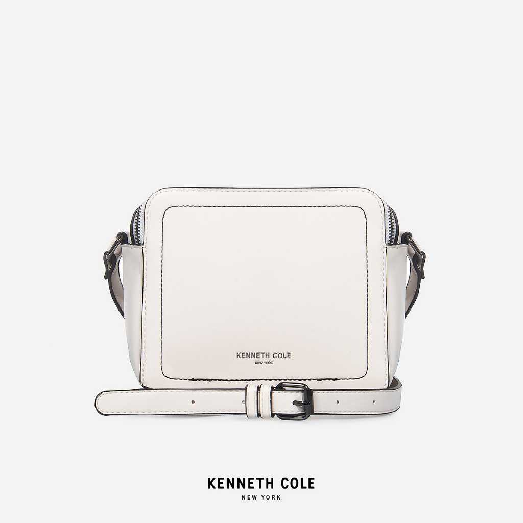 KENNETH COLE กระเป๋าผู้หญิง รุ่น STARR OAK สีขาวอมเทา ( BAG - K9022FH-200 )