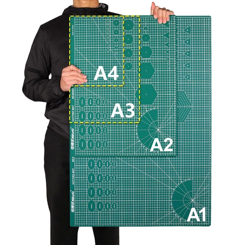 👍🏻แผ่นรองตัด คุณภาพดีกว่าท้องตลาด ขนาด A4 / A3 / A2 /A1