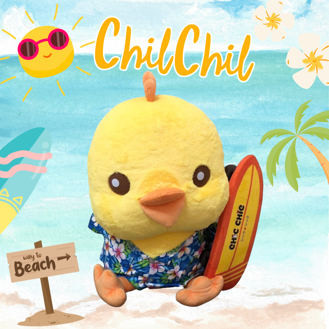 ตุ๊กตาไก่ Chic chic ตัวใหญ่ ไซส์ K 22-24 นิ้ว