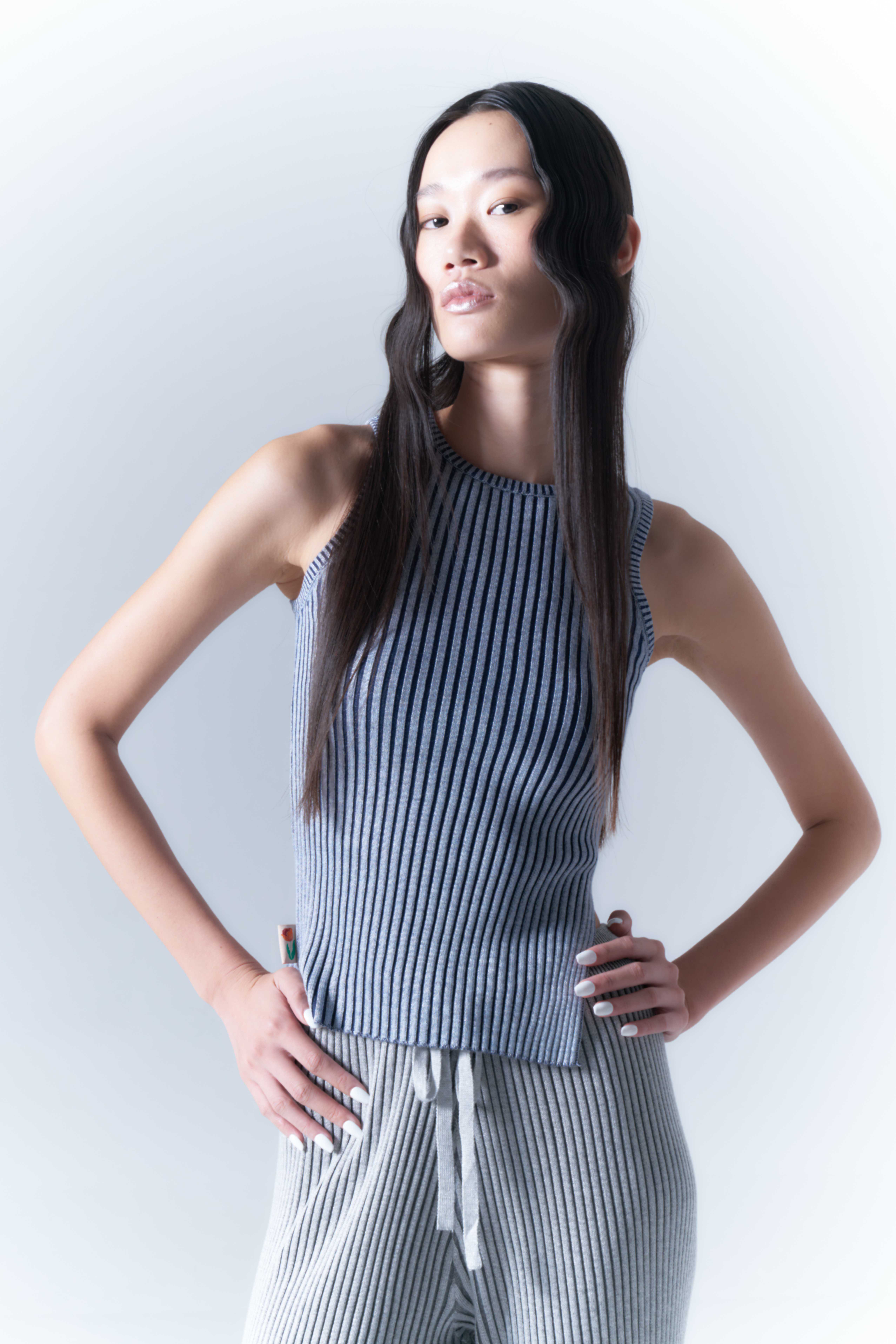 Knit tank top