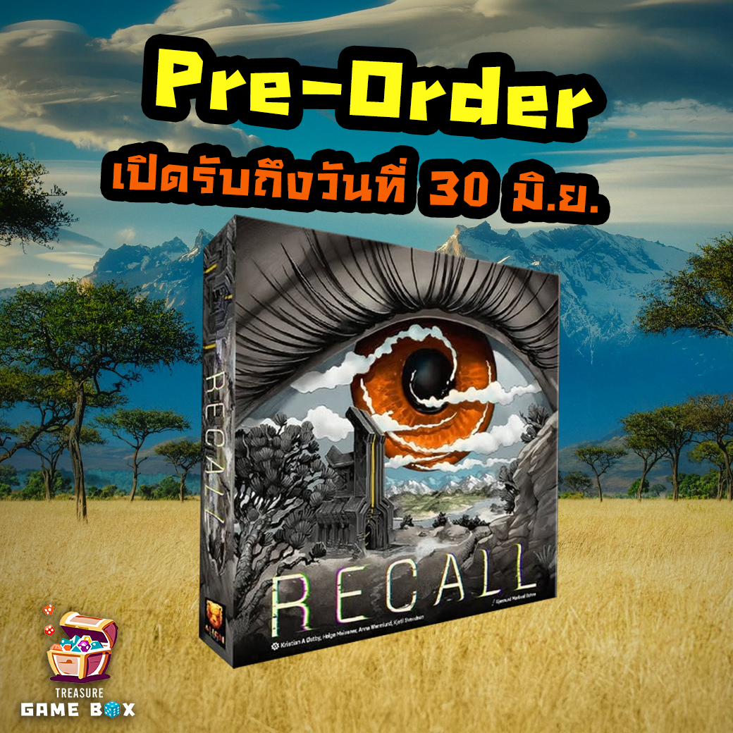 RECALL (ENG) [Pre-order มัดจำ 50%] [Board Game แท้]
