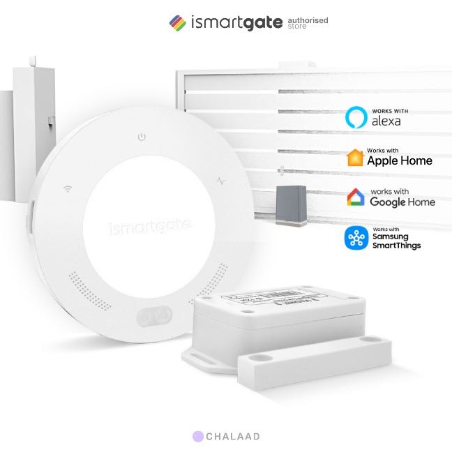 ismartgate Lite Gate Kit ชุดควบคุมประตูรั้วอัจฉริยะ (เปิดปิดประตูอัตโนมัติ) สั่งงานด้วยเสียง Siri