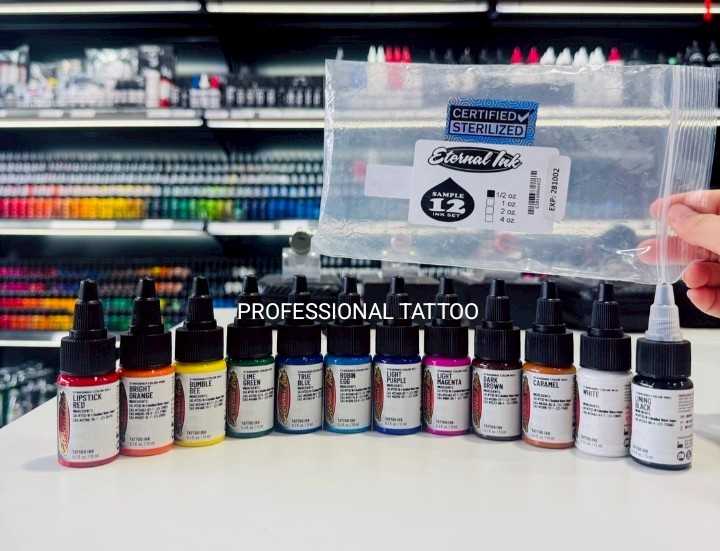 ETERNAL  - ชุดสี 12 COLOR  1/2 oz 1 กล่อง มี 12 เฉดสี