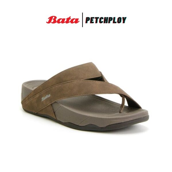Bata Energy สีน้ำตาล รุ่น 6641 รองเท้าแตะลำลองแฟชั่น บาจา ของแท้ รหัส 8716641