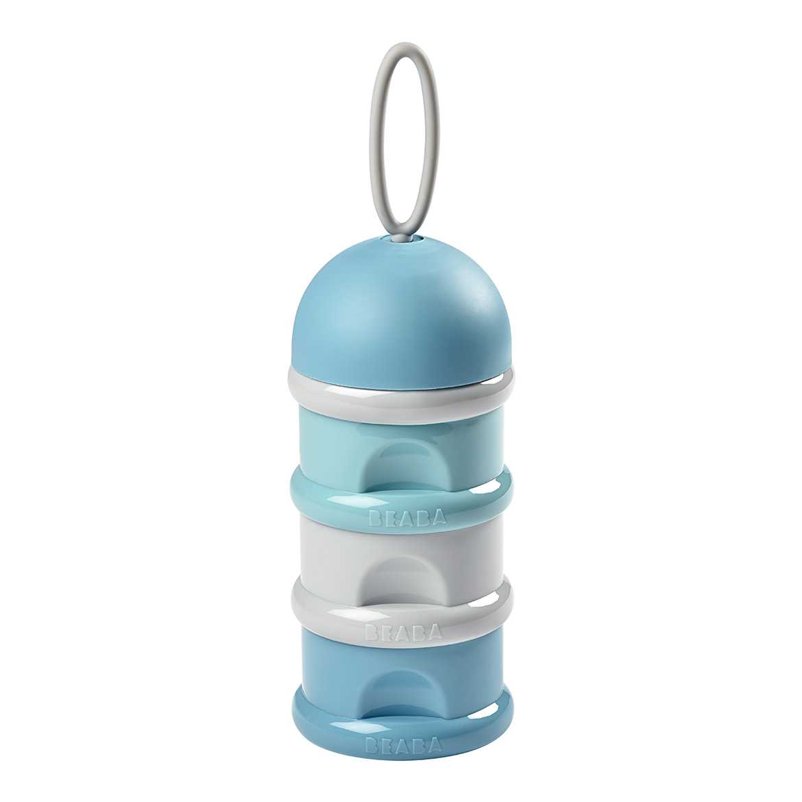 กระปุกใส่นมผง Stacked formula milk container- LIGHT BLUE