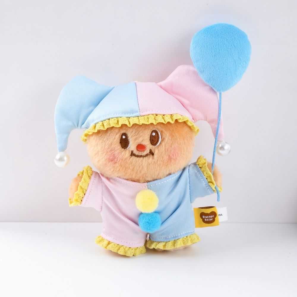 พวงกุญแจตัวตลกน้องเนย (Butterbear Clown Keychain)