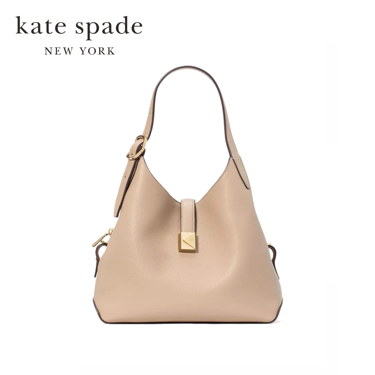 กระเป๋าสะพายข้างรุ่น Deco Crossbody Tote Bag KI557 020 สี Timeless Taupe