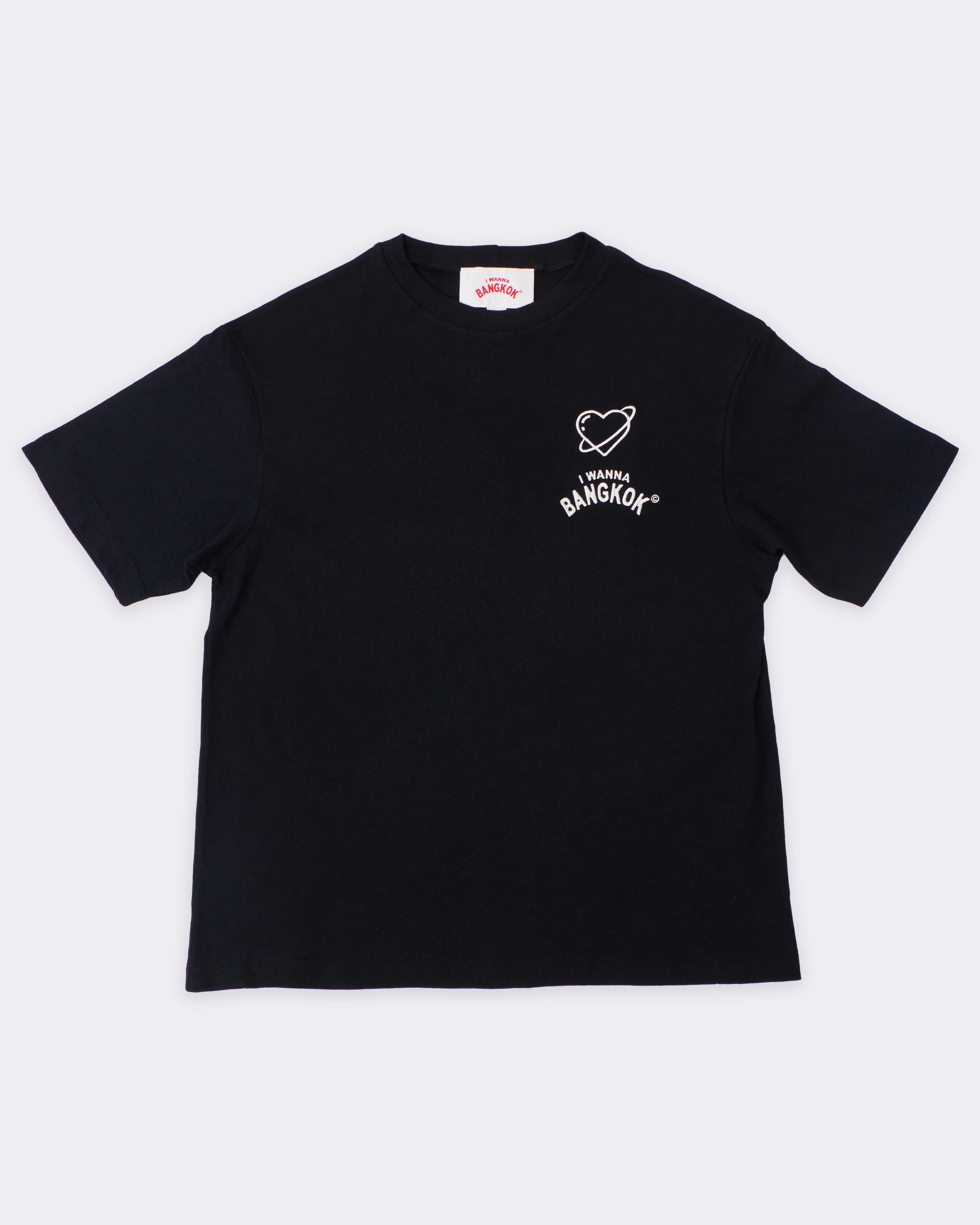 Black Verse Chest Logo Tee
