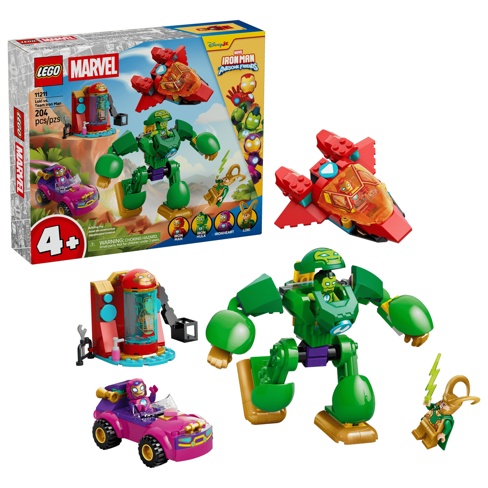 LEGO 11211 Loki vs. Team Iron Man(สินค้าซื้อแล้วไม่รับเปลี่ยนคืน)