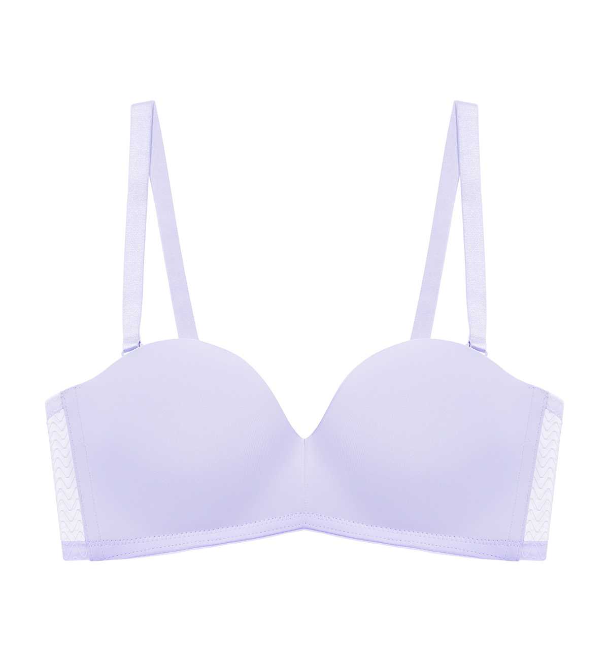 NEW Triumph 10223144 Simply Everyday Chic HUD 00EM เสื้อชั้นในดันทรงไม่มีโครง สีม่วง