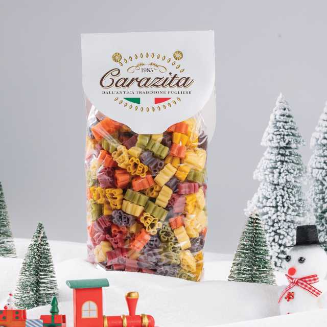 Carazita-Flavoured Pasta Colourful