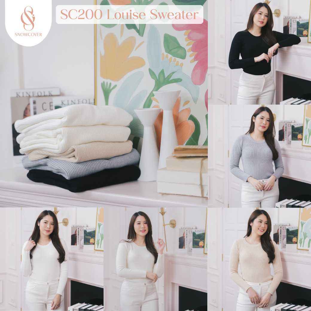 SC200 Louise Sweater (Snowcover เสื้อไหมพรม)