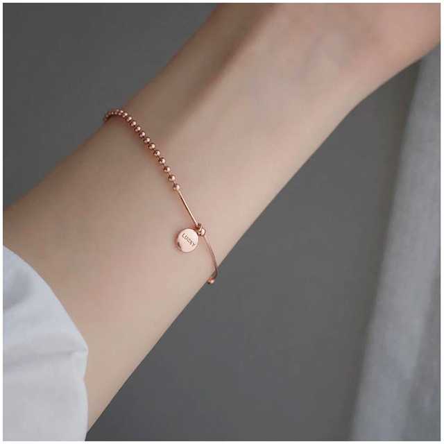 สร้อยข้อมือ สร้อย สร้อยเงิน 925 Mini Lucky เครื่องประดับแฟชั่น สร้อยข้อมือโชคดี สร้อยข้อมือแฟชั่น