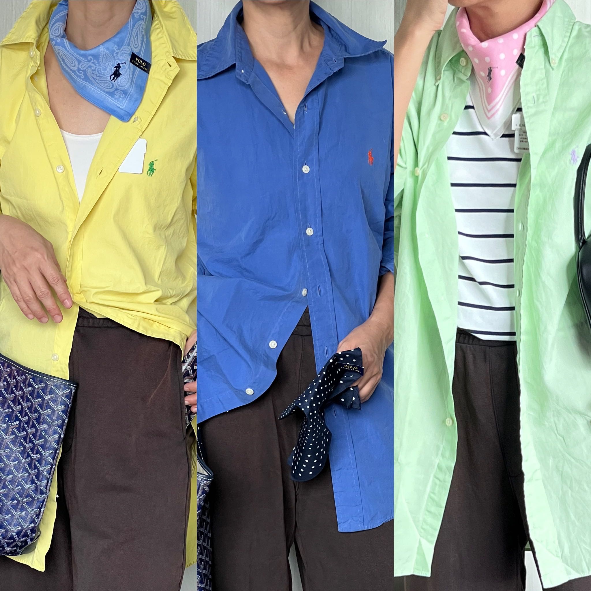 V I N T A G E 🇯🇵 Polo Ralph Lauren Shirt เสื้อมือสองจากญี่ปุ่น