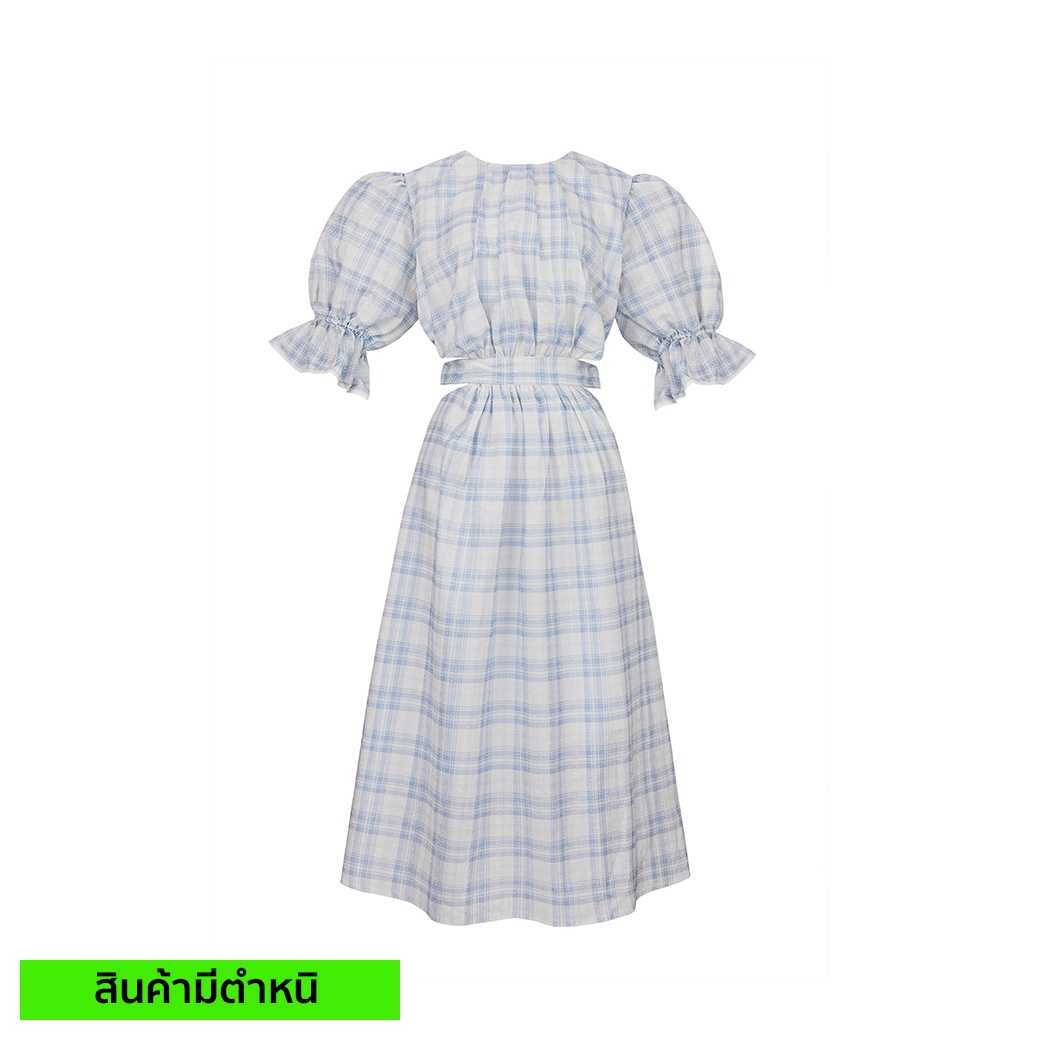 (สินค้ามีตำหนิ) WINNIE DRESS - BABY BLUE