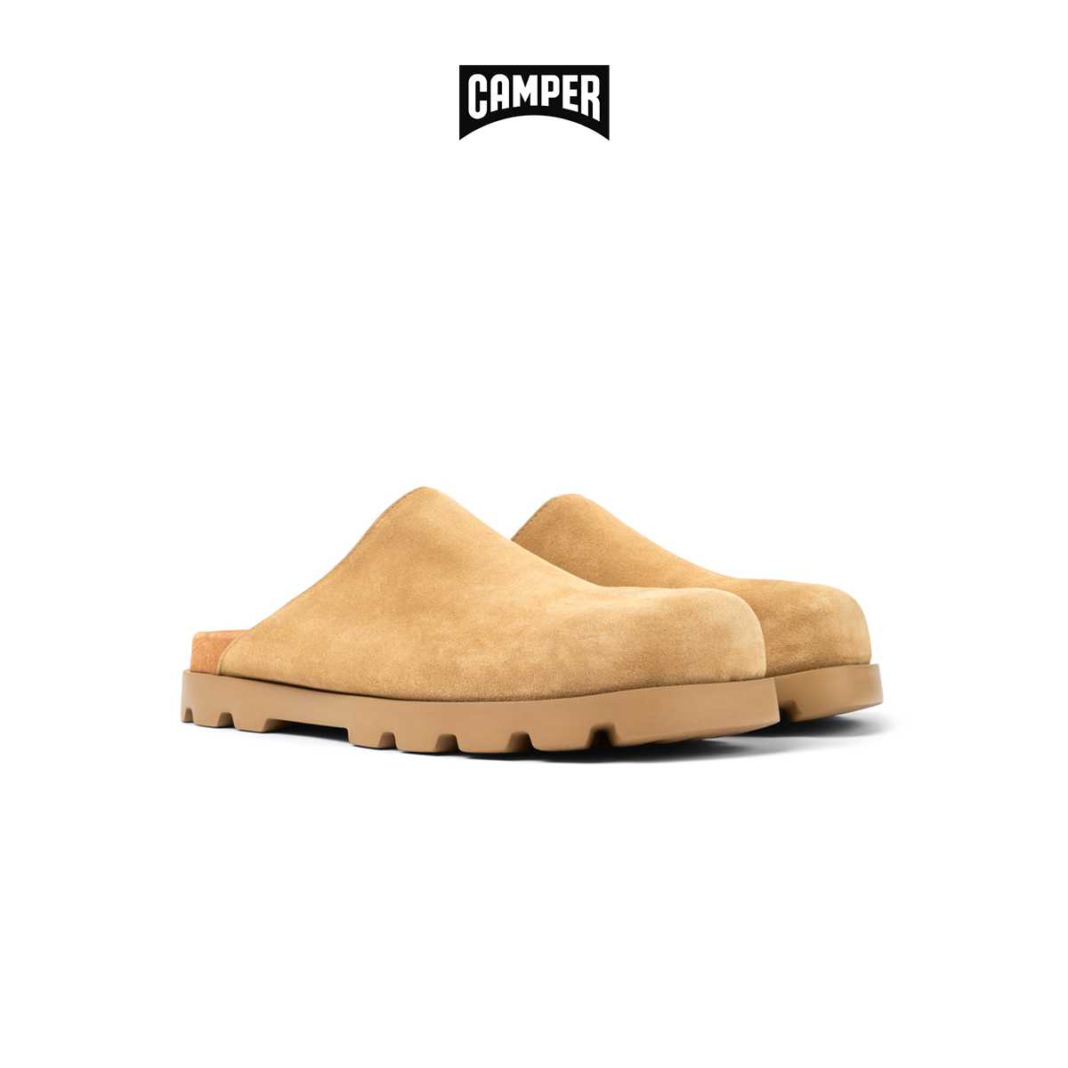 CAMPER รองเท้าแตะ ผู้ชาย รุ่น Brutus Sandal สีน้ำตาล ( SAN -  K100906-005 )