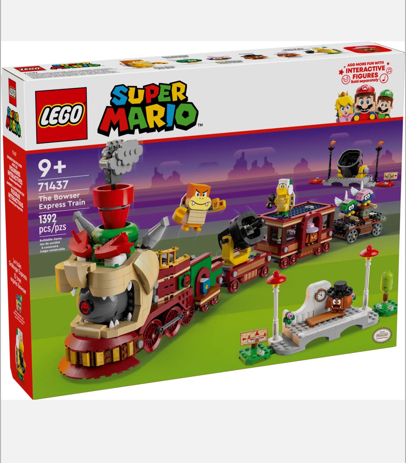LEGO 71437 The Bowser Express Train (สินค้าซื้อแล้วไม่รับเปลี่ยนคืน)
