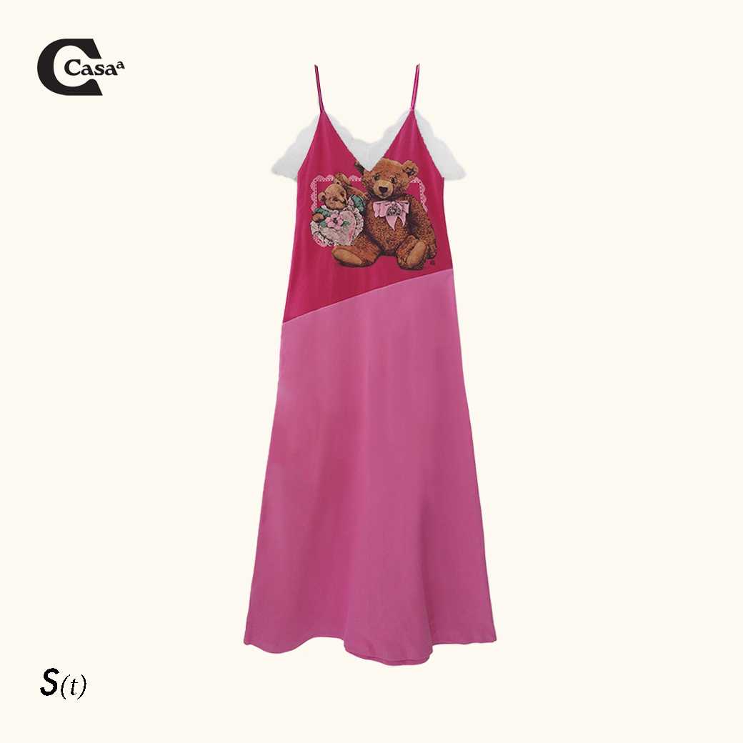 LACE TRIMMED DRESS (REWORK) S TALL
