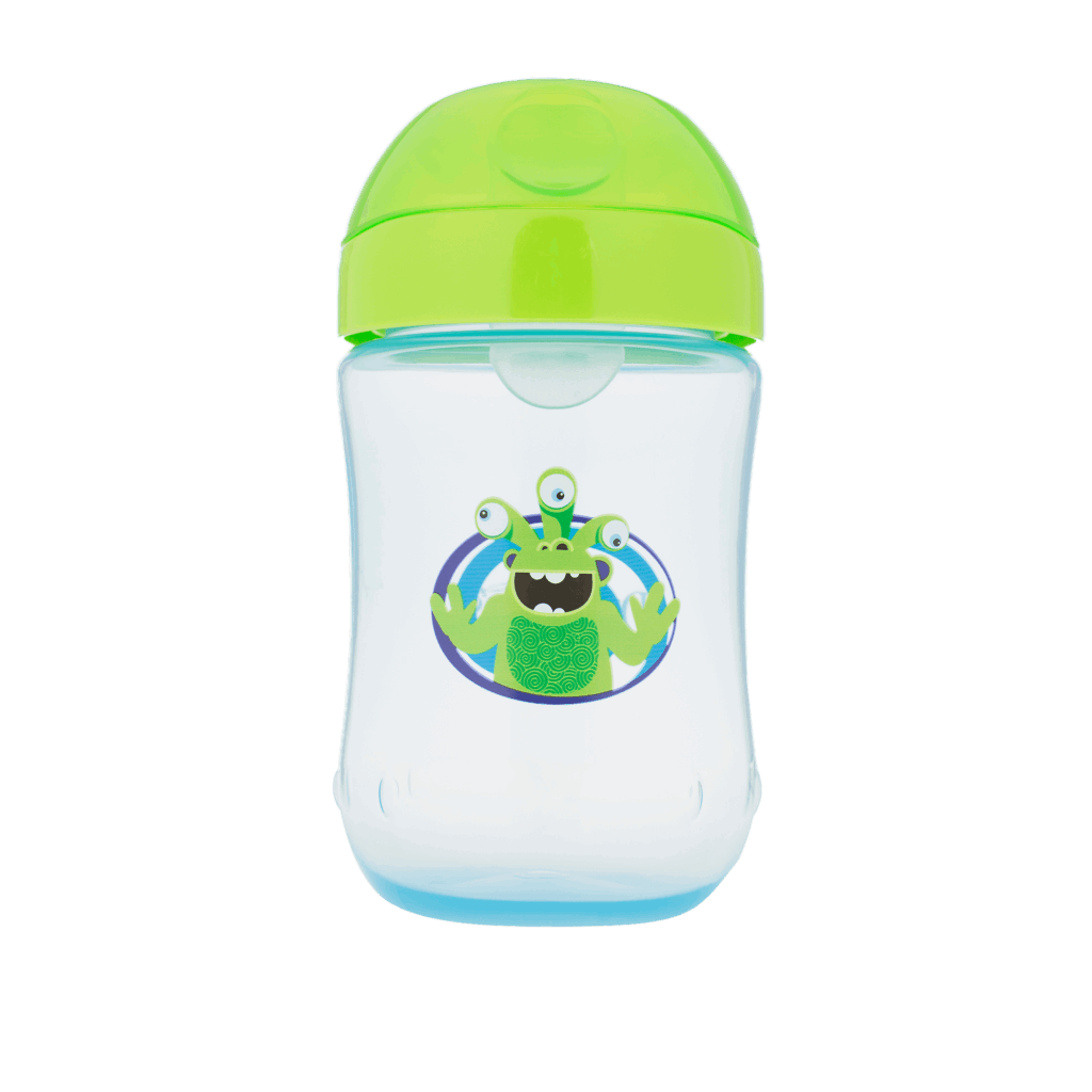 #ขวดหัดดื่ม Dr.Brown's : DRBTC91001# 9 oz Soft-Spout Toddler Cup - Assorted
