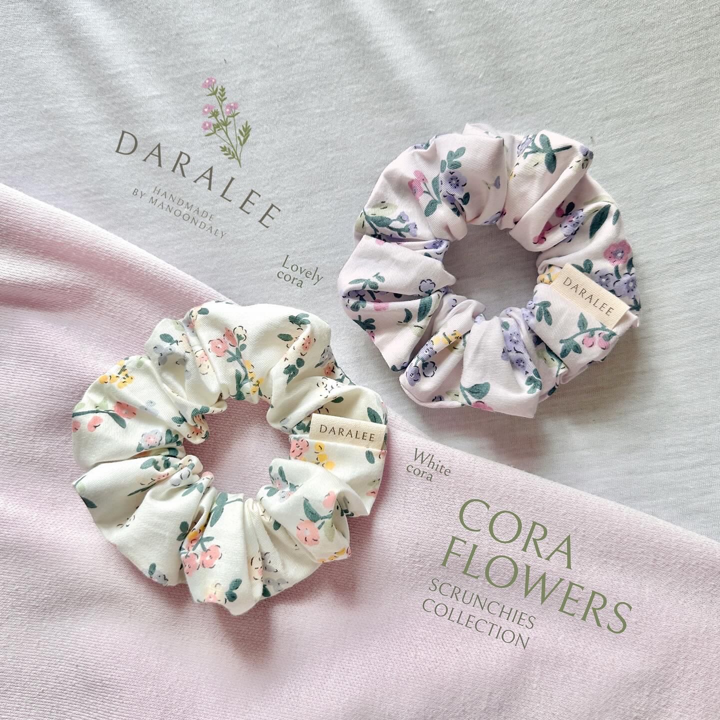 Scrunchie | Cora Flower (original)