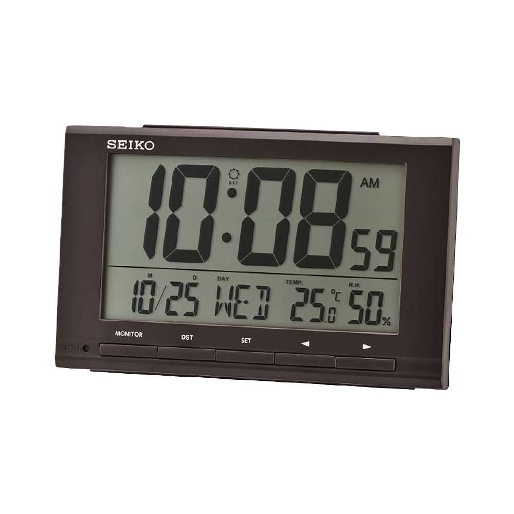 SEIKO CLOCKS นาฬิกาดิจิตอล รุ่น QHL090K ขนาด 3.6x5.8 นิ้ว