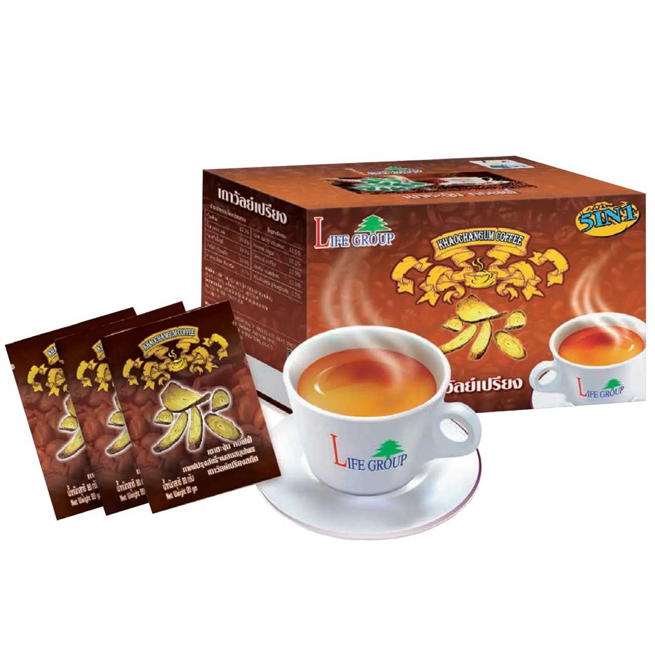 กาแฟเขาชะงุ้ม (กล่อง) 15 ซอง