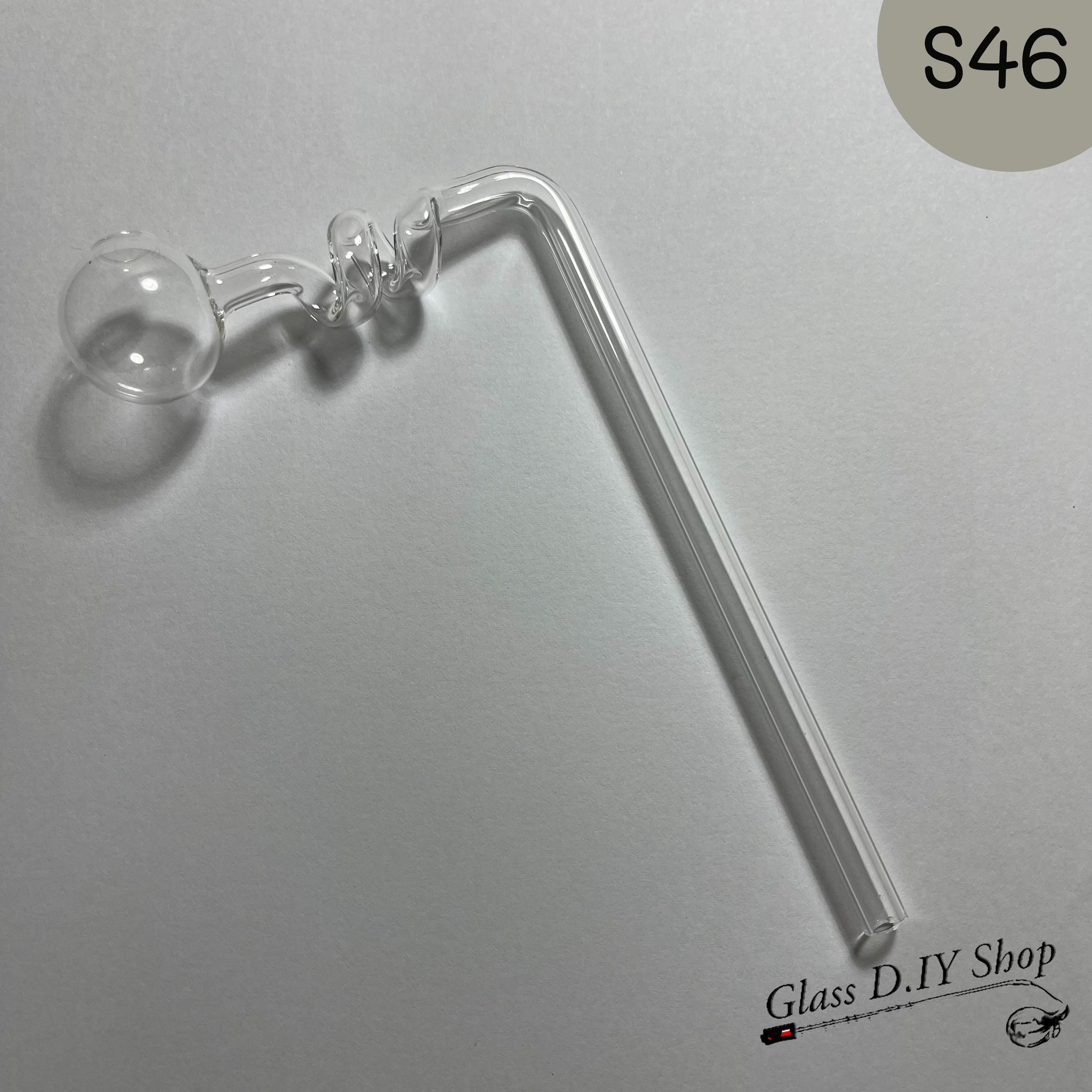 S46 หลอดแก้วสะปริง 3 ชั้น