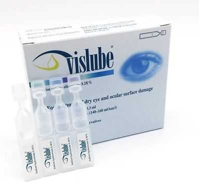 Vislube EYE DROP 0.18% (0.3mL) (20'S) Box