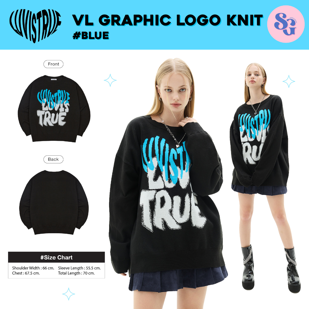 LUVISTRUE - VL GRAPHIC LOGO KNIT