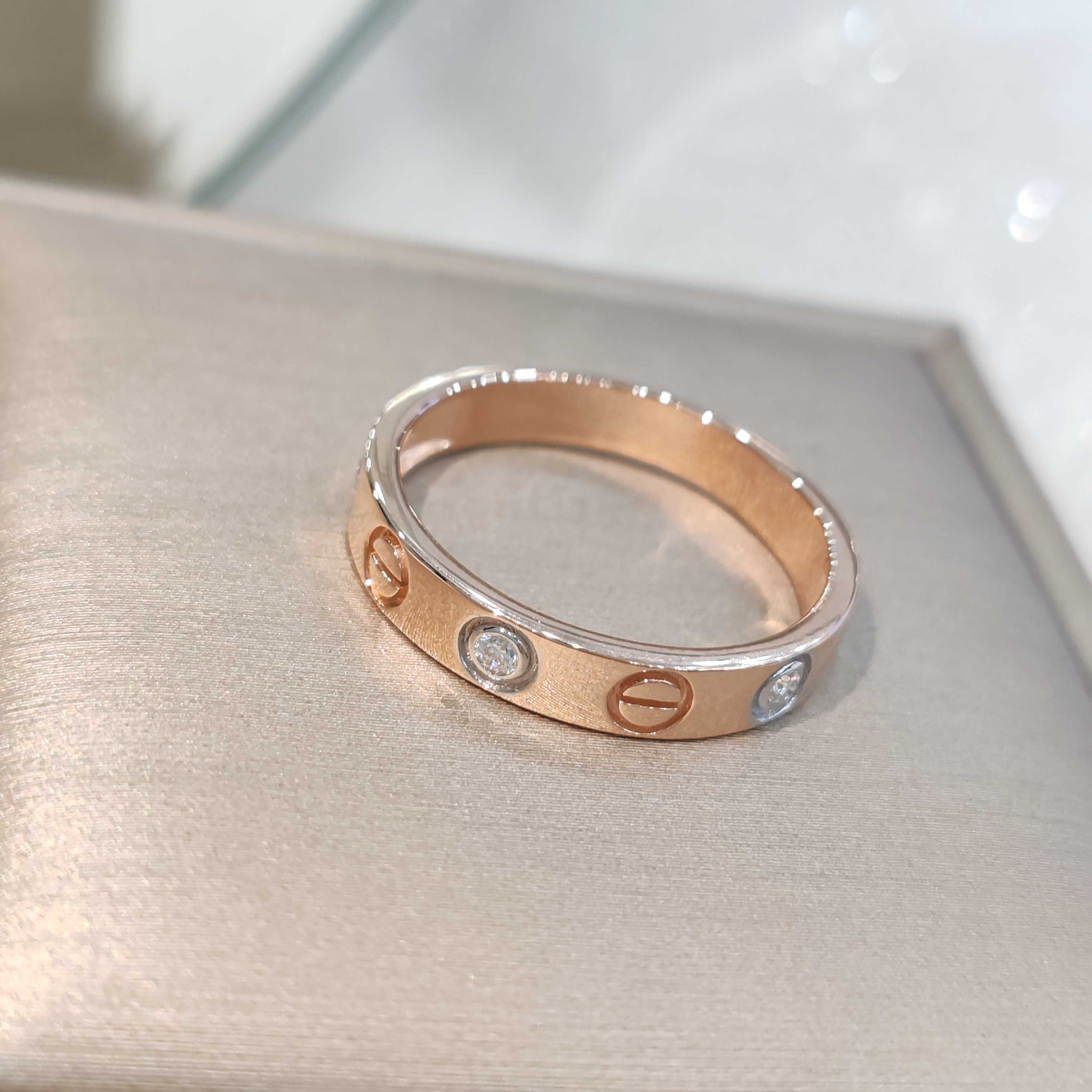 แหวน​เพชร​ 0.09กะรัต​