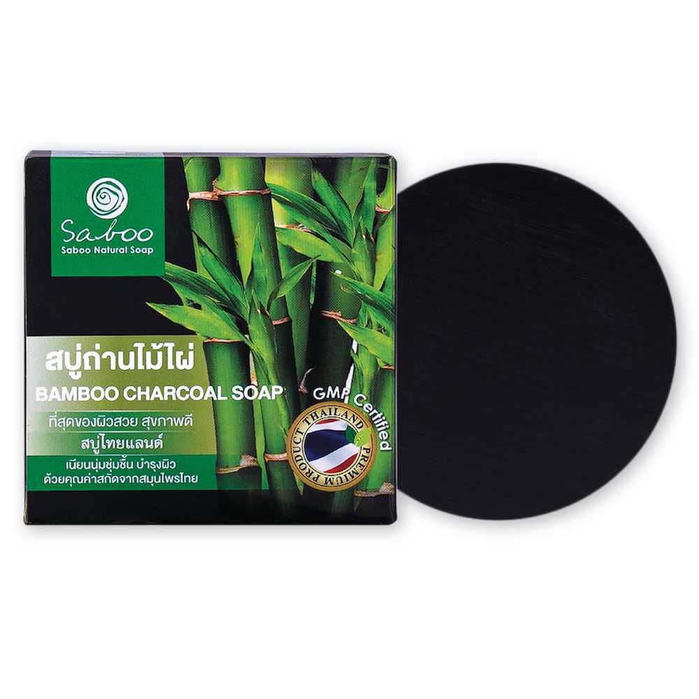 SABOO NATURAL SOAP - BAMBOO CHACOAL 100g
