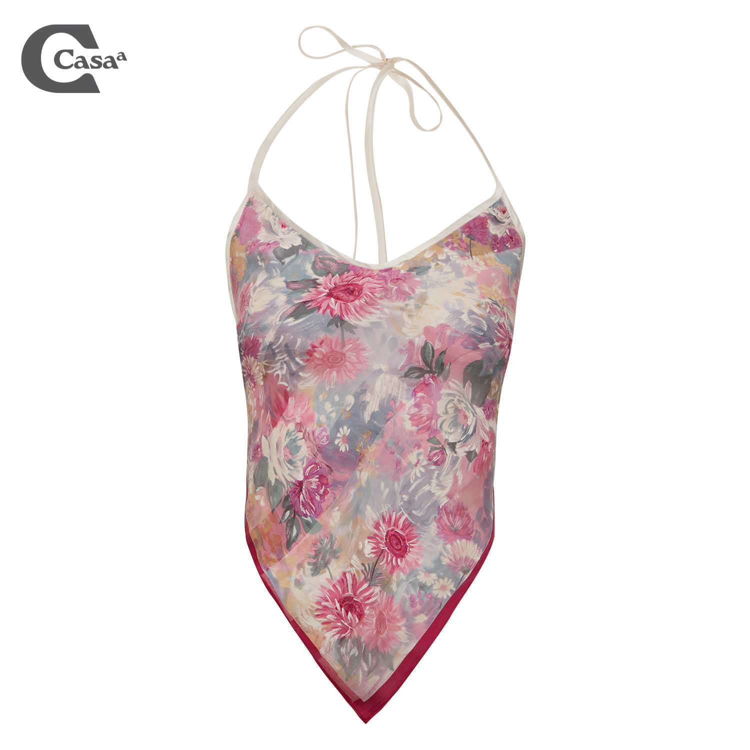 REWORK SCARF TOP NO.12