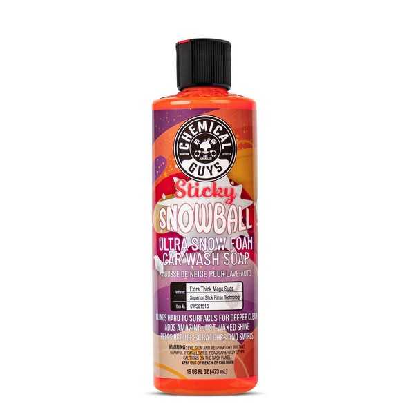 Sticky Snowball Ultra Snow Foam Car Wash I Bottle 16 oz.