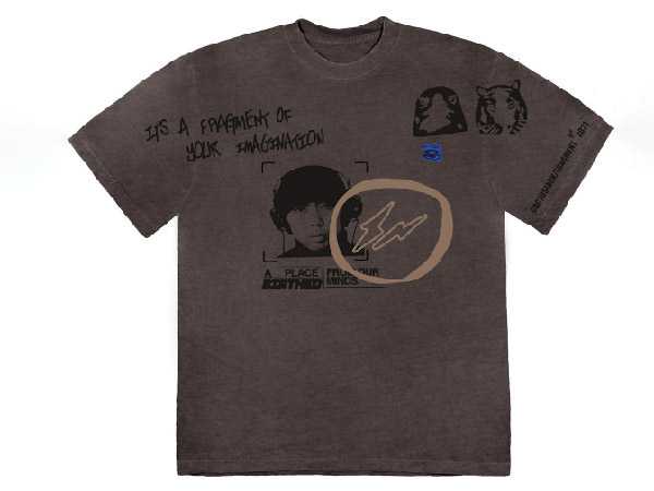 Travis Scott Cactus Jack x Fragment Hiroshi Tee (BROWN PEPPER)
