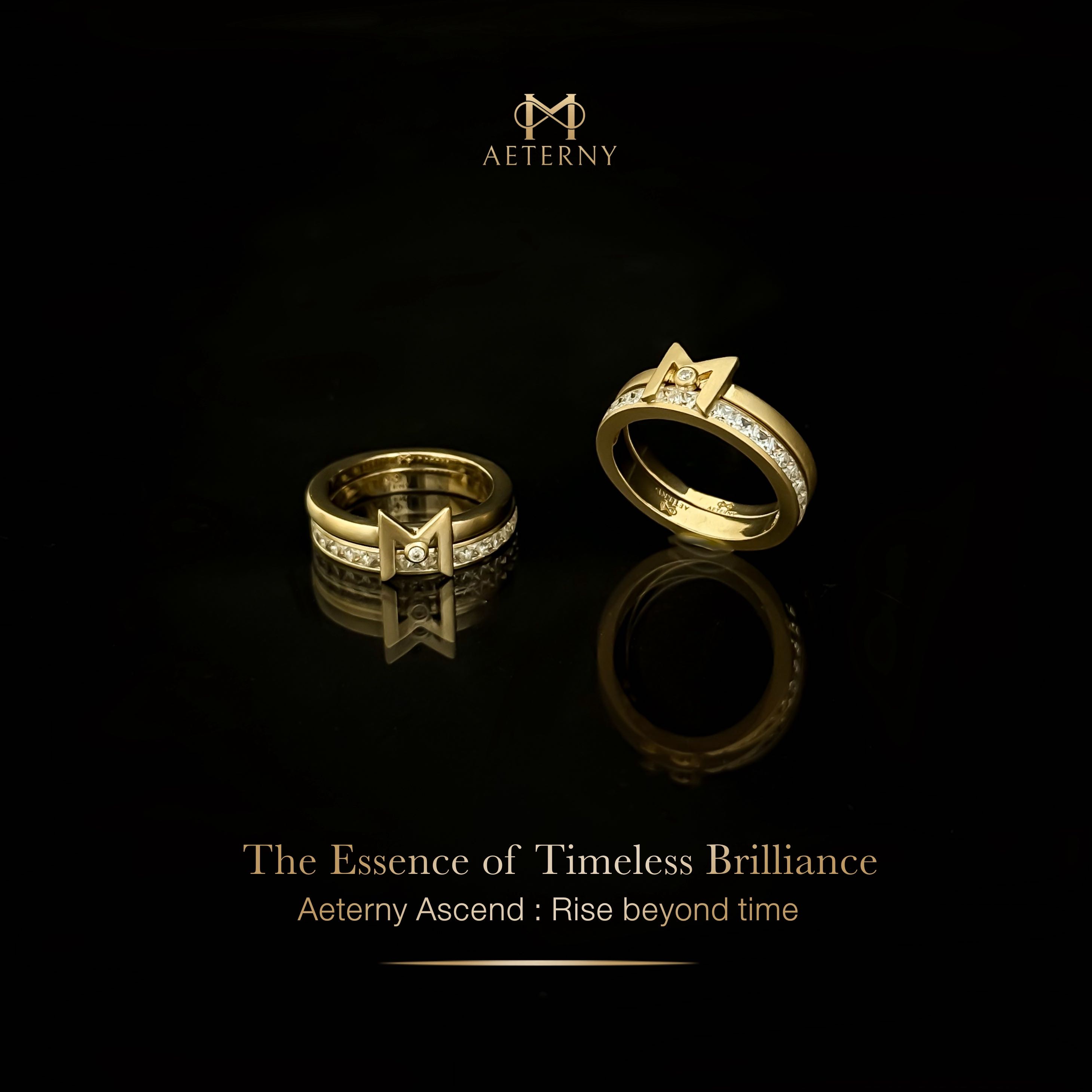 M Aeterny Ascend Double Ring