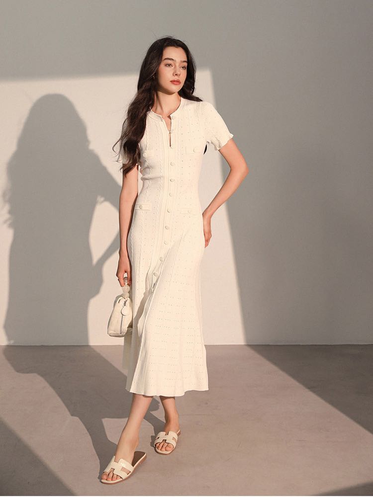 #BJknittingDress241039 (690THB)