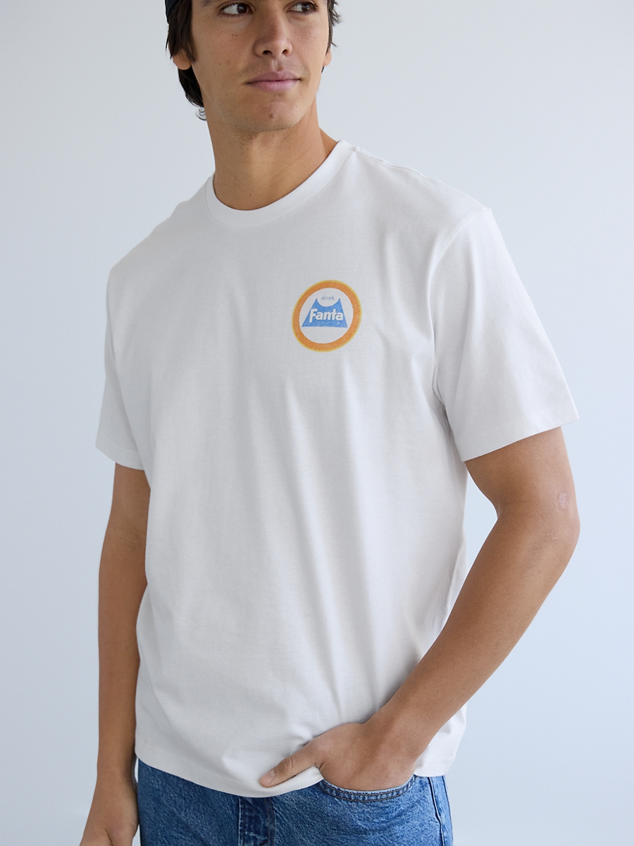 เสื้อยืด ผู้ชาย G SS FANTA SET IN TEE- PC DYE + SERIOUSLY SOFT ( 017-3919-100 )