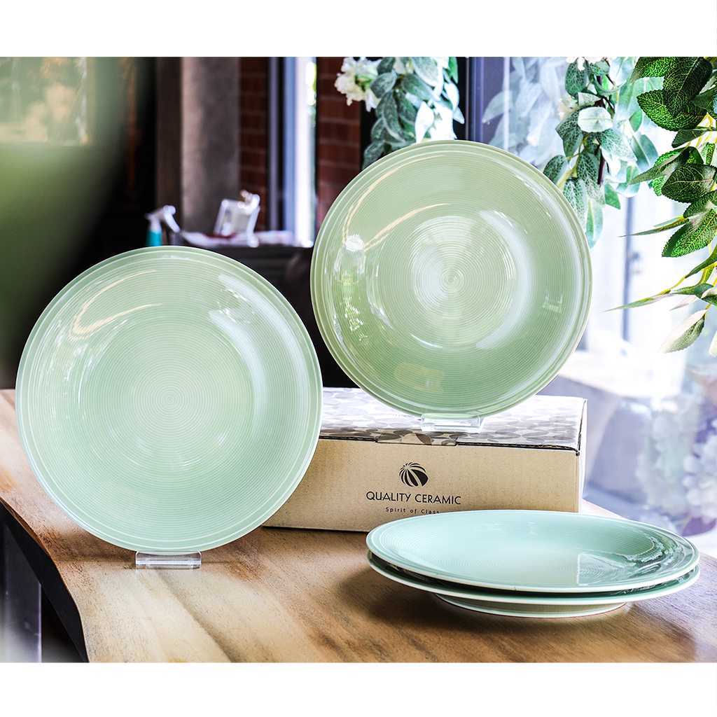 ชุดจาน 21 ซม. 4 ชิ้น Rhythm - Romantic Field