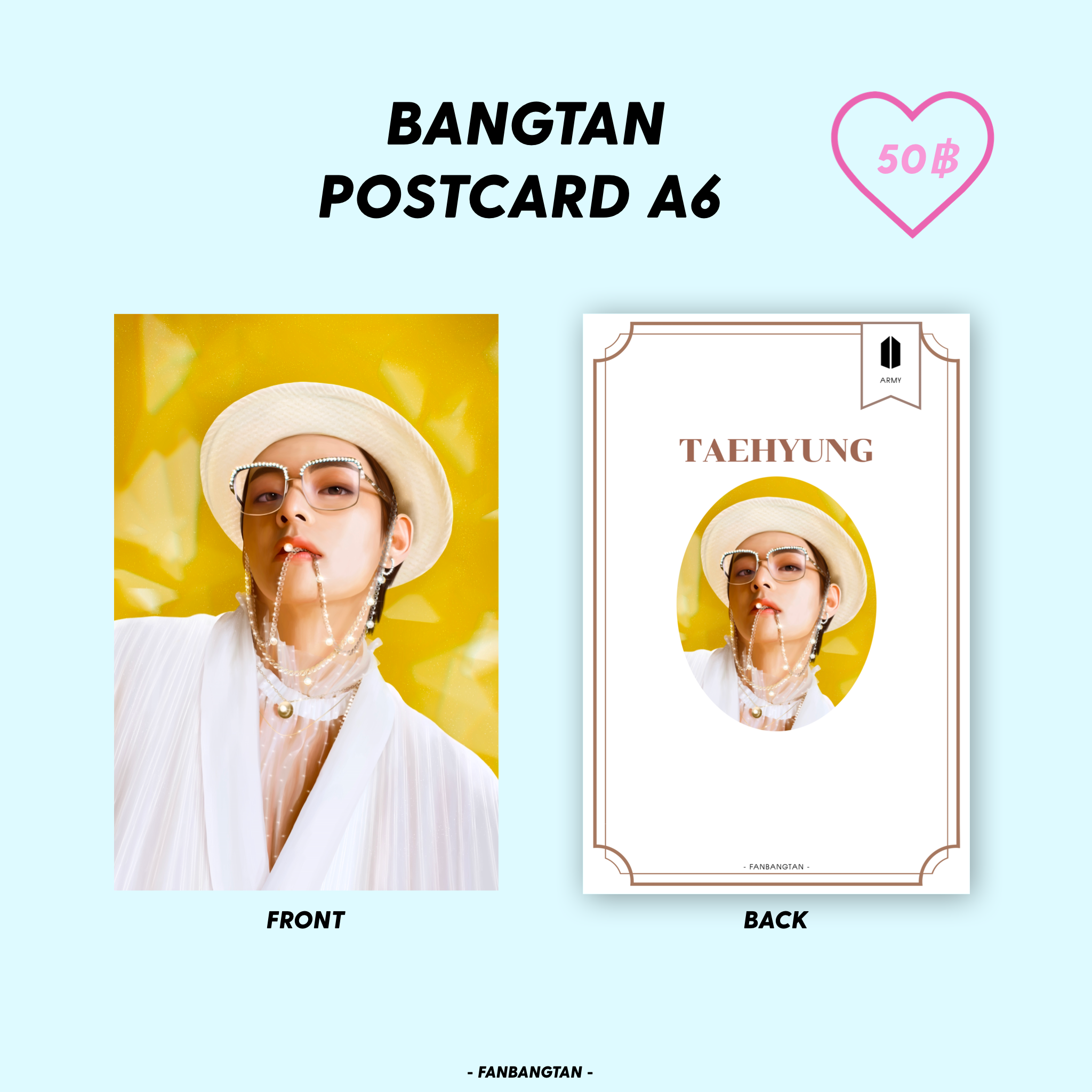 TAEHYUNG Butter 🧈 Postcard