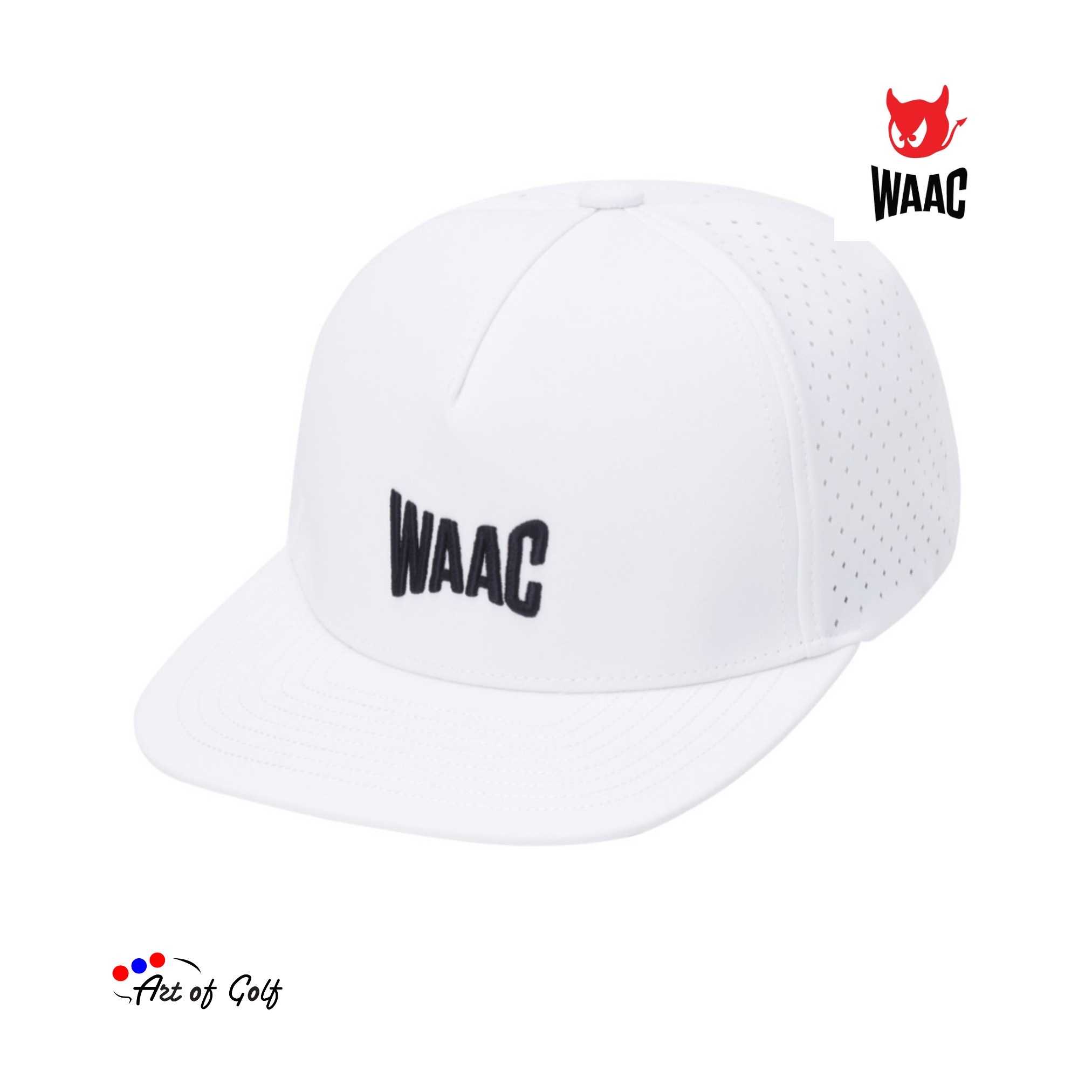 WAAC  Men's Athletic Snapback (White)