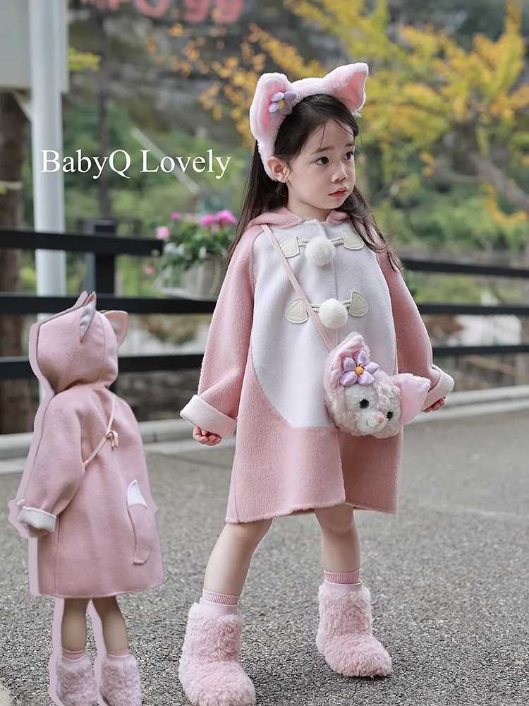 Preorder12-18วัน- ผ้าวูลแท้100% เสื้อโค้ท ((เฉพาะโค้ท)) /Sz90-140cm