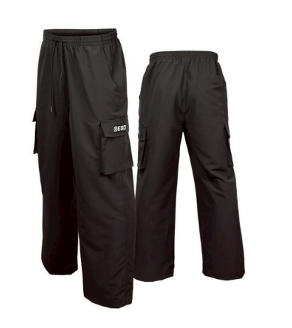 กางเกงคาร์โก้ ขายาว ACL EGO x BRUTD สีดำ
