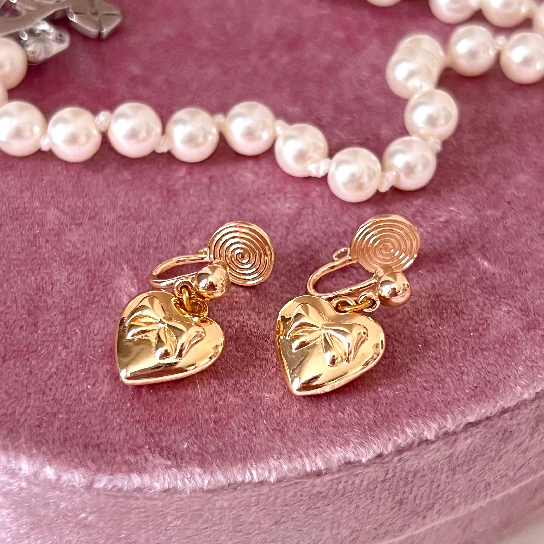 MQ หัวใจทองลายริบบิ้น แป้นขดลวด