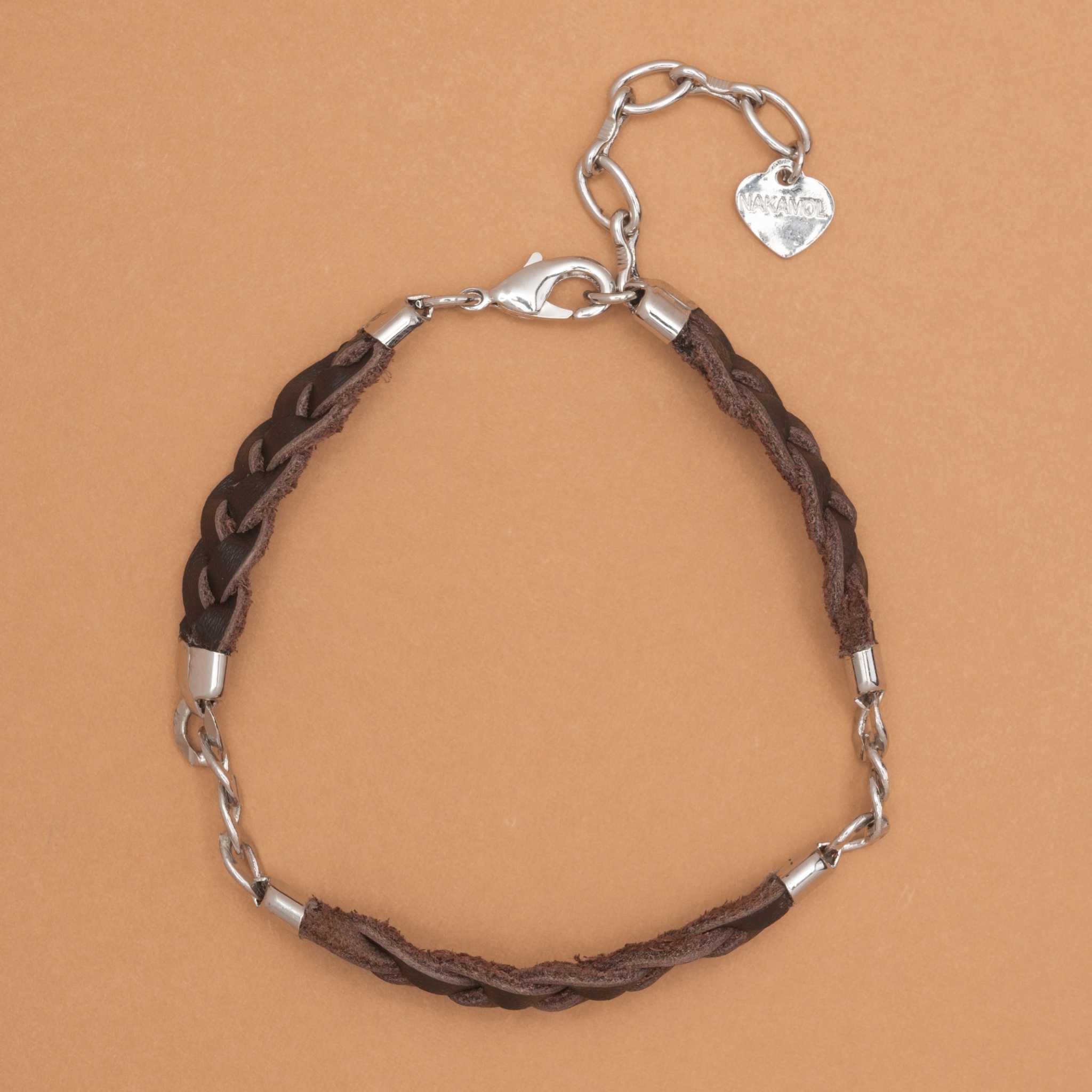BLACK RHODIUM TWIST BRACELET