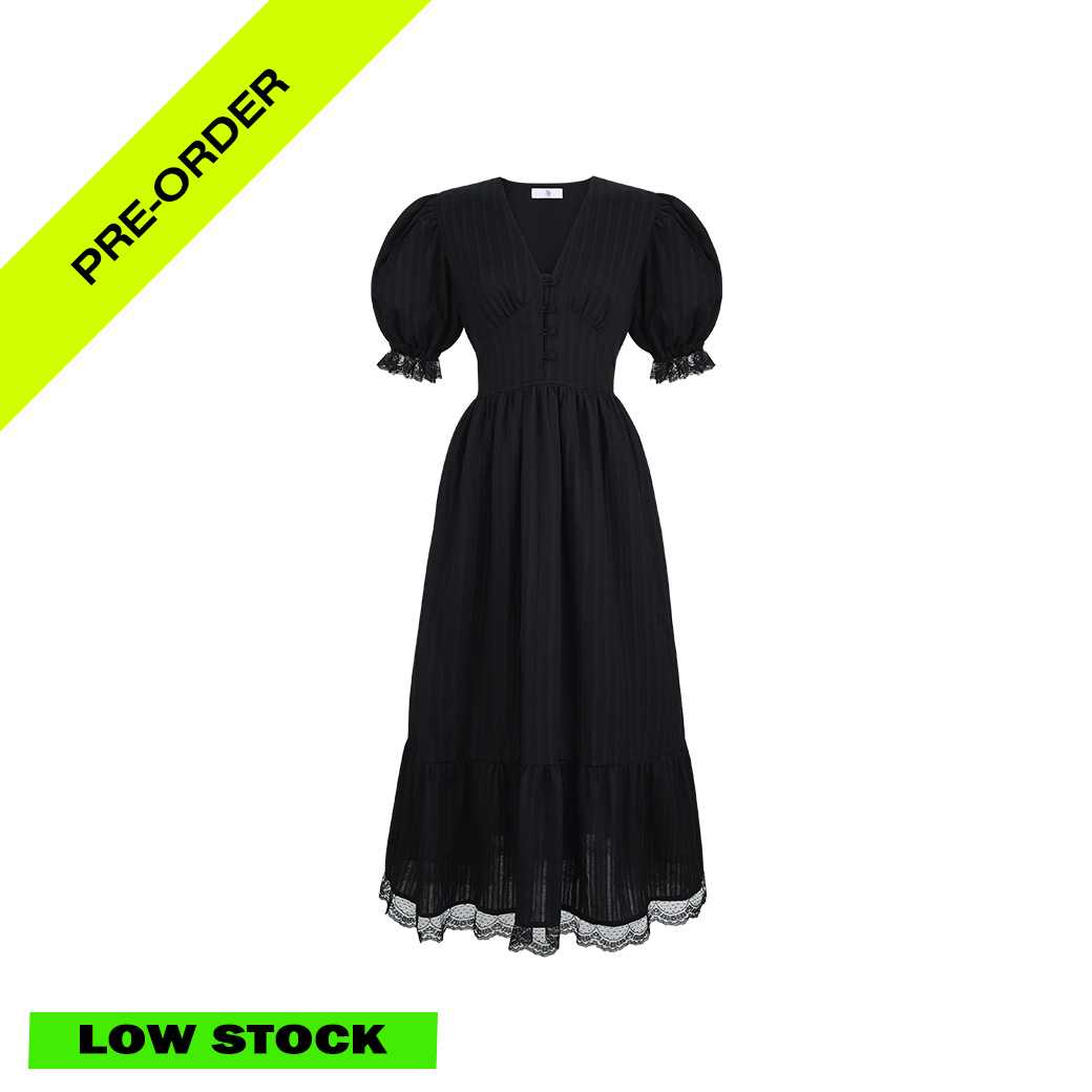 LILIANA DRESS - BLACK (PRE-ORDER พร้อมส่ง 17 พ.ย.)